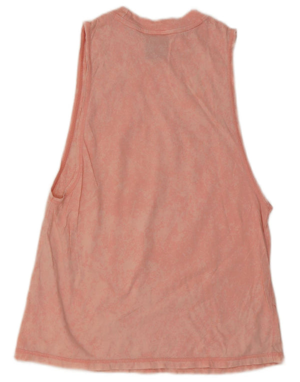 Top cu vestă grafică Nike pentru femei UK 10 Small Pink Tie Dye