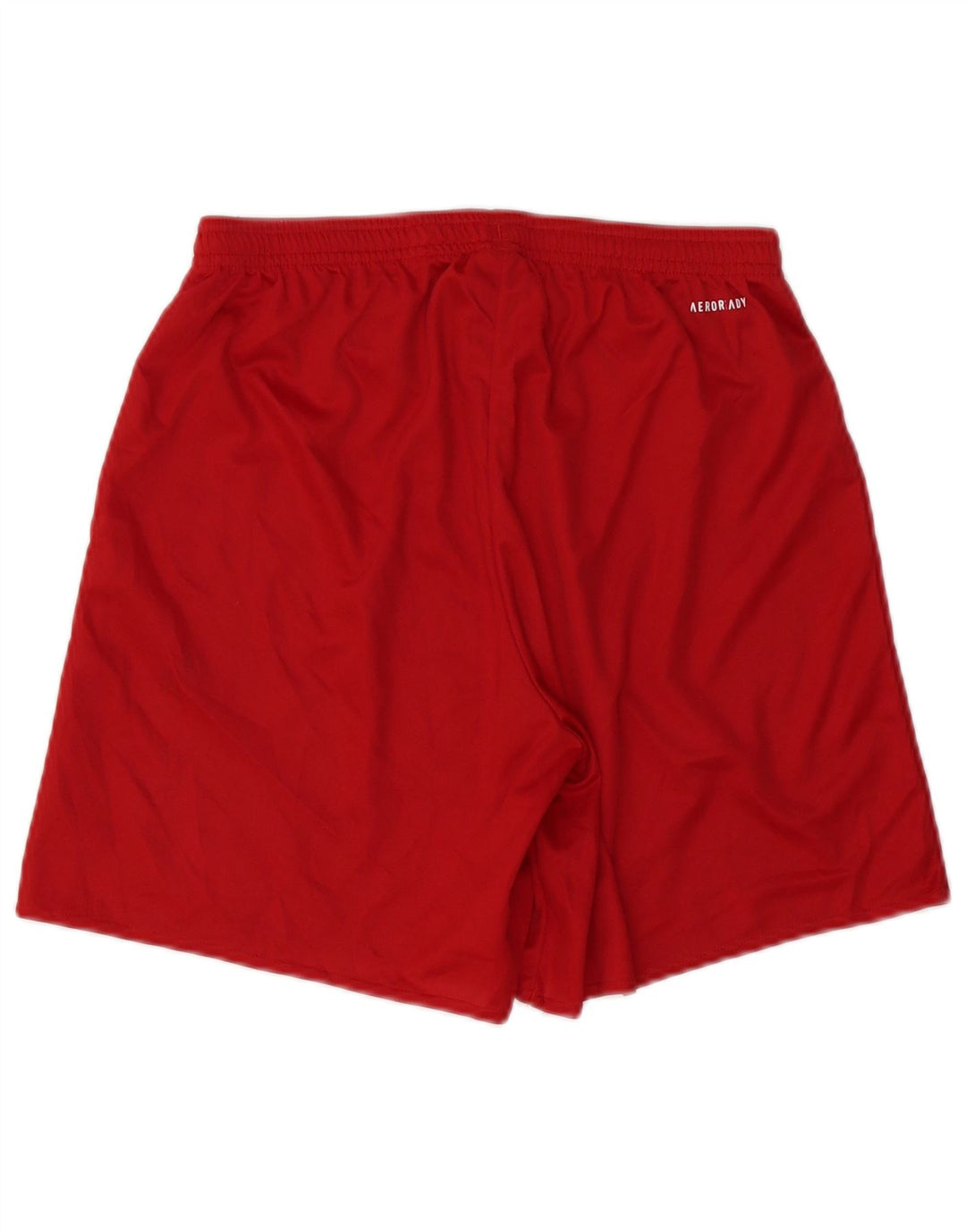 Pantaloni scurți sport Aeroready ADIDAS pentru bărbați, poliester roșu mediu