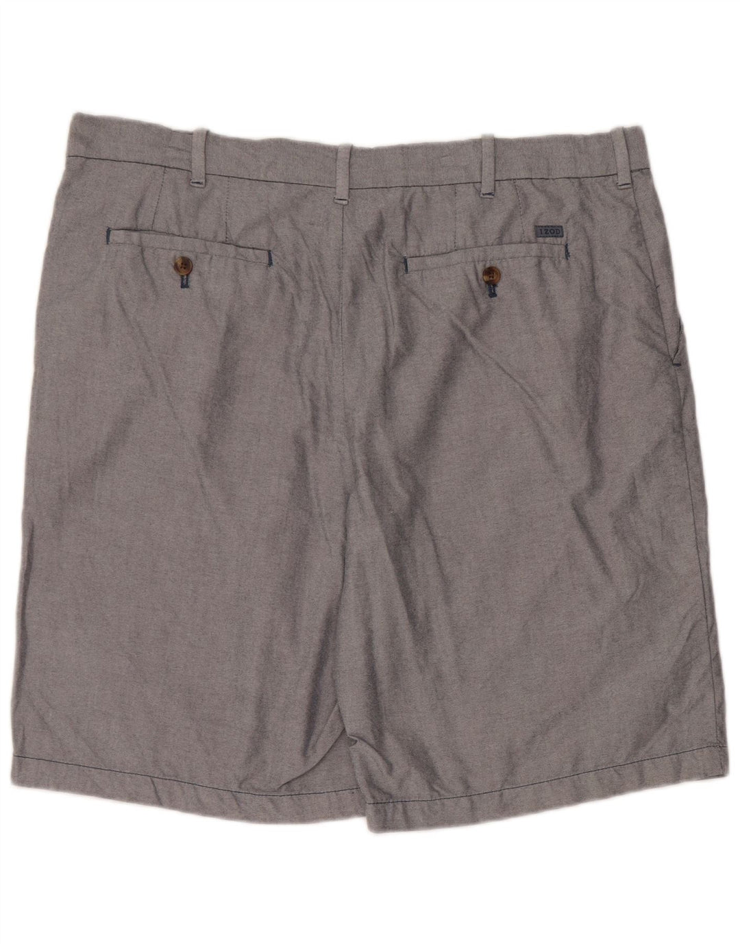 Pantaloni scurți chino pentru bărbați Izod W38 XL bumbac gri