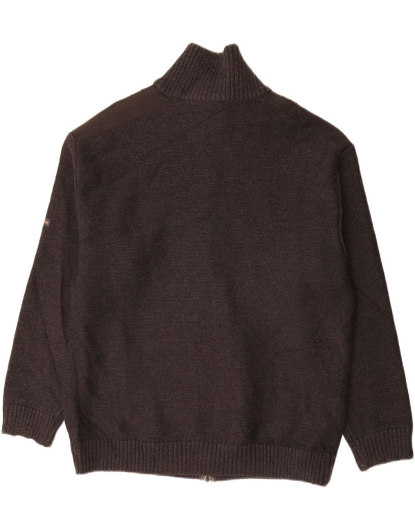 Pulover cardigan pentru bărbați Sail Exp IT 58 2XL Lână gri