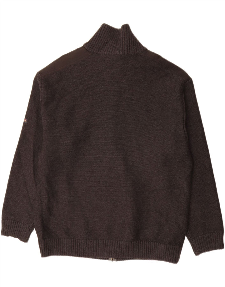 Pulover cardigan pentru bărbați Sail Exp IT 58 2XL Lână gri