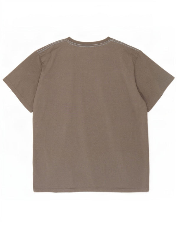 Tricou grafic pentru bărbați Weird Fish Top 3XL bumbac gri