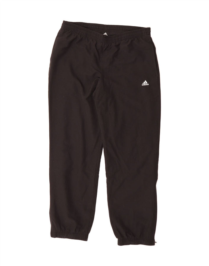 ADIDAS Mens Climalite Tracksuit Trousers Joggers Large  Black Polyester Vintage Adidas and Second-Hand Adidas from Messina Hembry 