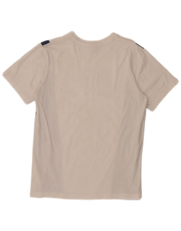Tricou grafic Nike pentru femei Top UK 14 Medium White Colorblock Bumbac
