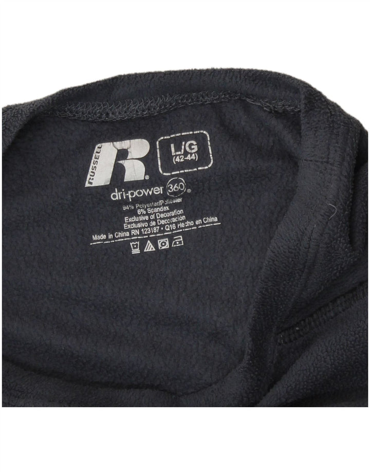 Pulover pentru bărbați Russell Athletic Dri-Power Fleece Poliester mare, gri