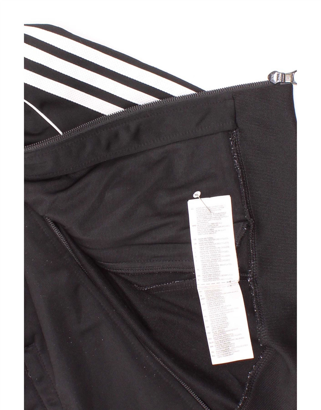 Jachetă de trening pentru băieți Adidas 4-5 ani poliester negru