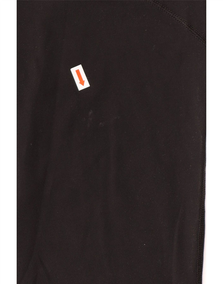 Leggings NIKE Dri Fit Capri pentru femei UK 14 Poliester negru mare