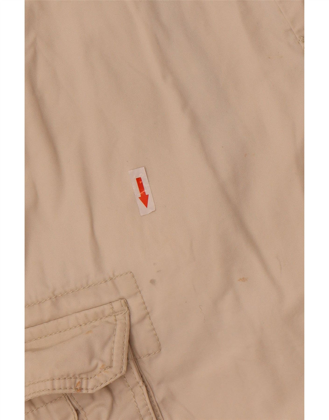 Pantaloni scurți cargo Tommy Hilfiger pentru bărbați W32 bumbac mediu bej