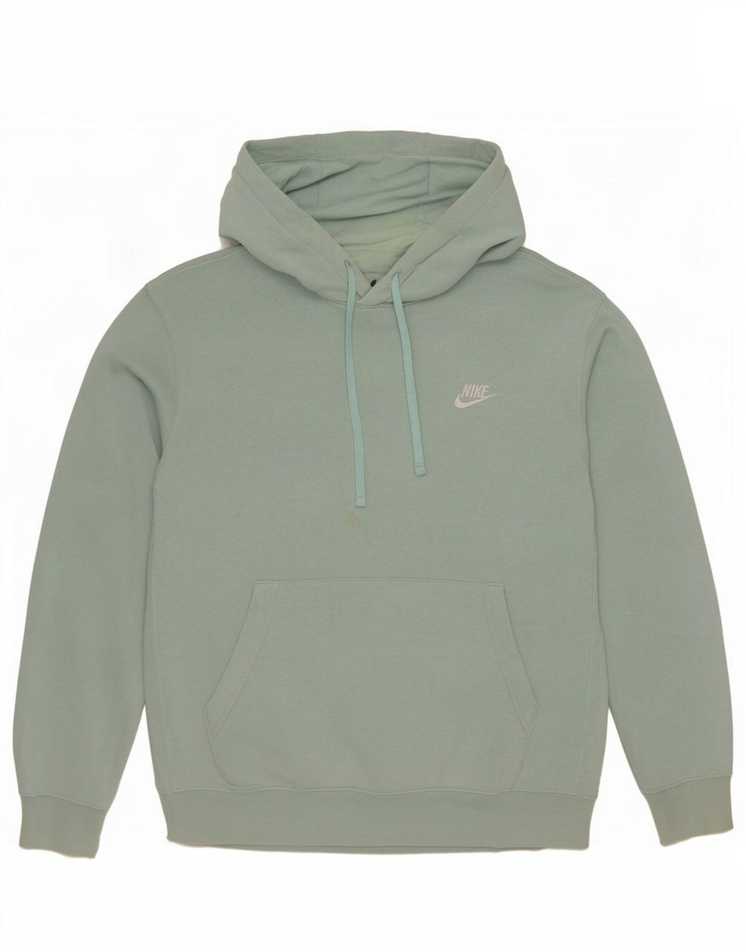 Pulover Nike pentru bărbați, bumbac verde mediu