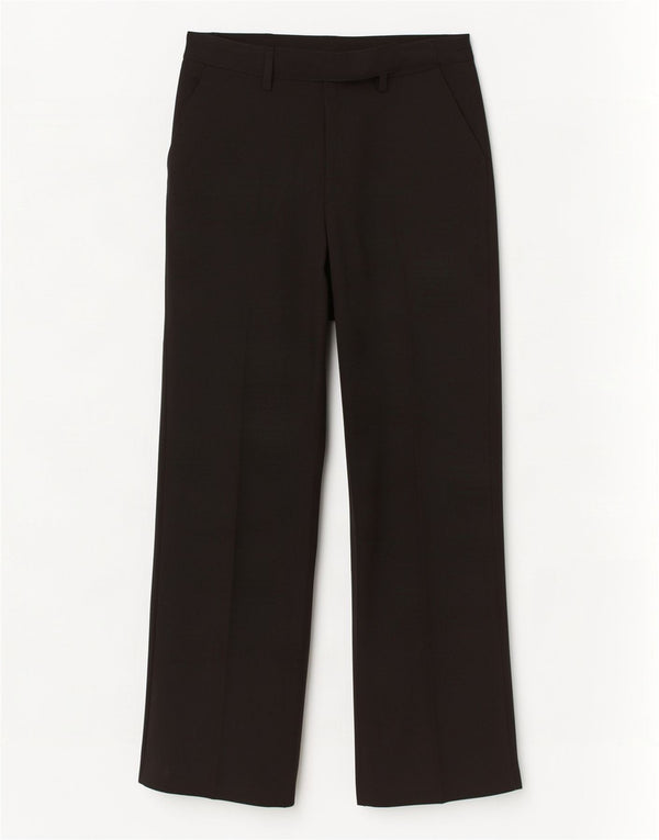 Topshop Pantaloni drepti pentru femei UK 12 Medium L30 L30 Poliester negru