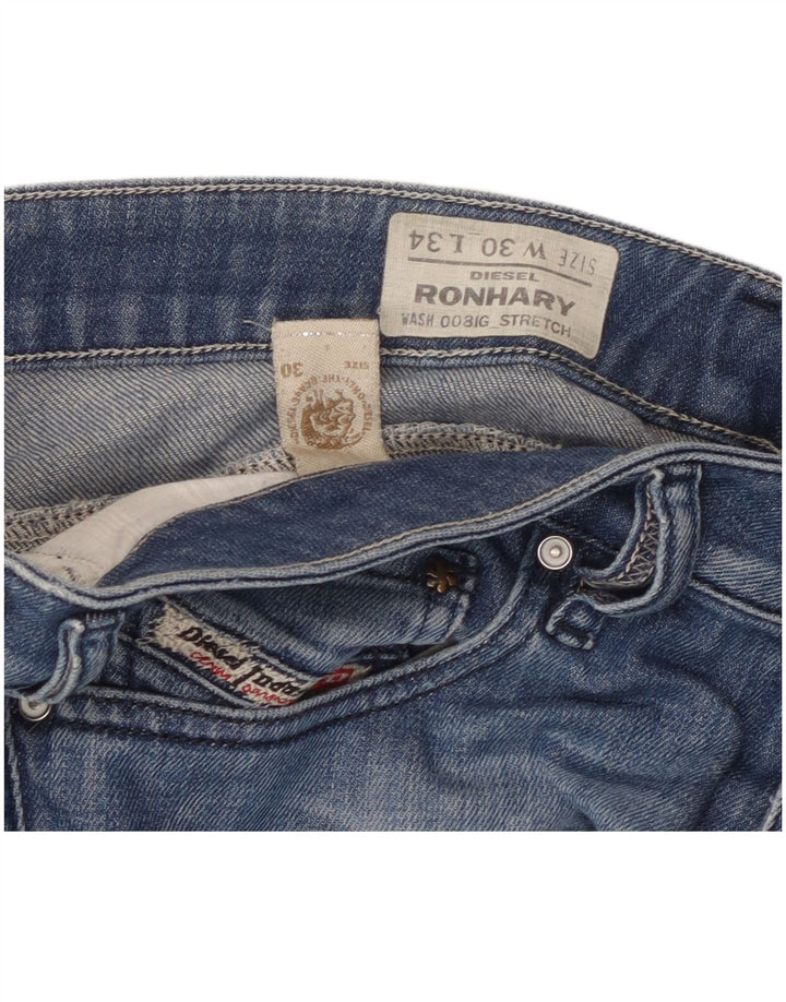 DIESEL Pantaloni scurți Ronhary Denim W30 Medium Blue