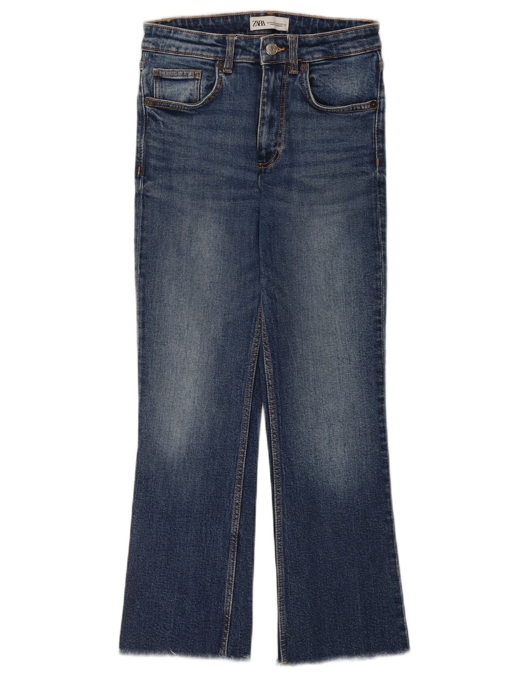 Blugi Bootcut pentru Damă Zara EU 34 2XS L24 L25 Albastru