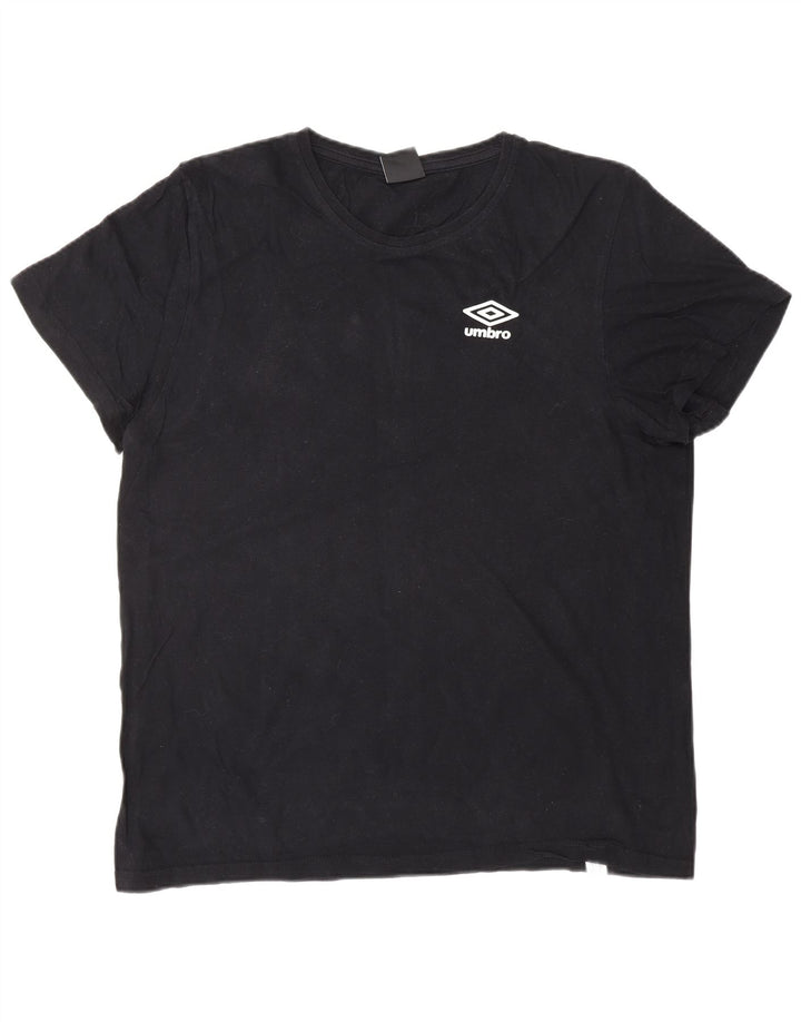 UMBRO Tricou Bărbați Top XL Bumbac Negru