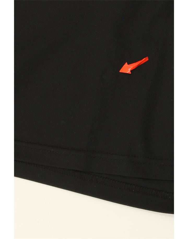 Pantaloni scurți sport Nike pentru bărbați, poliester mediu negru