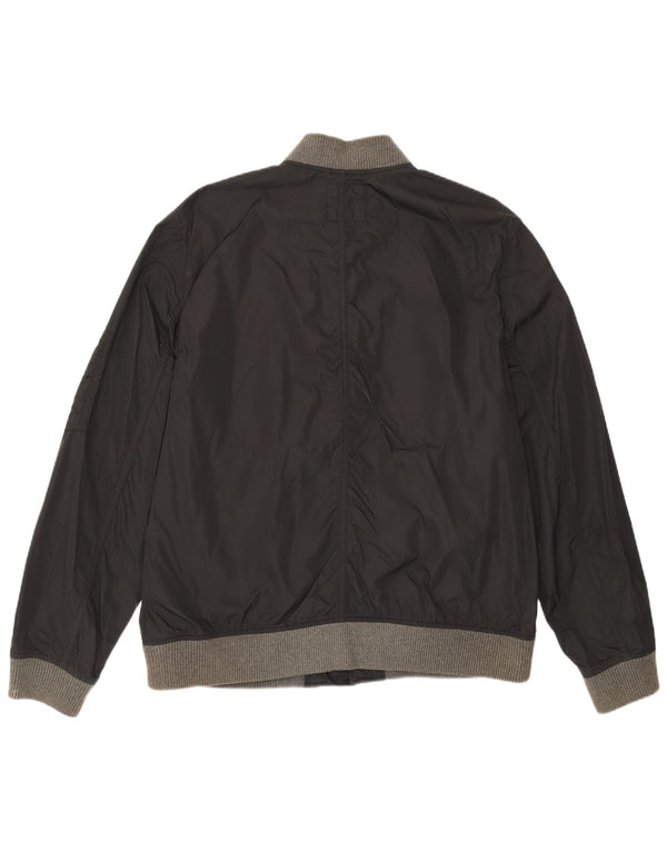 Bomber pentru bărbați Gap UK 40, mare, negru, nailon
