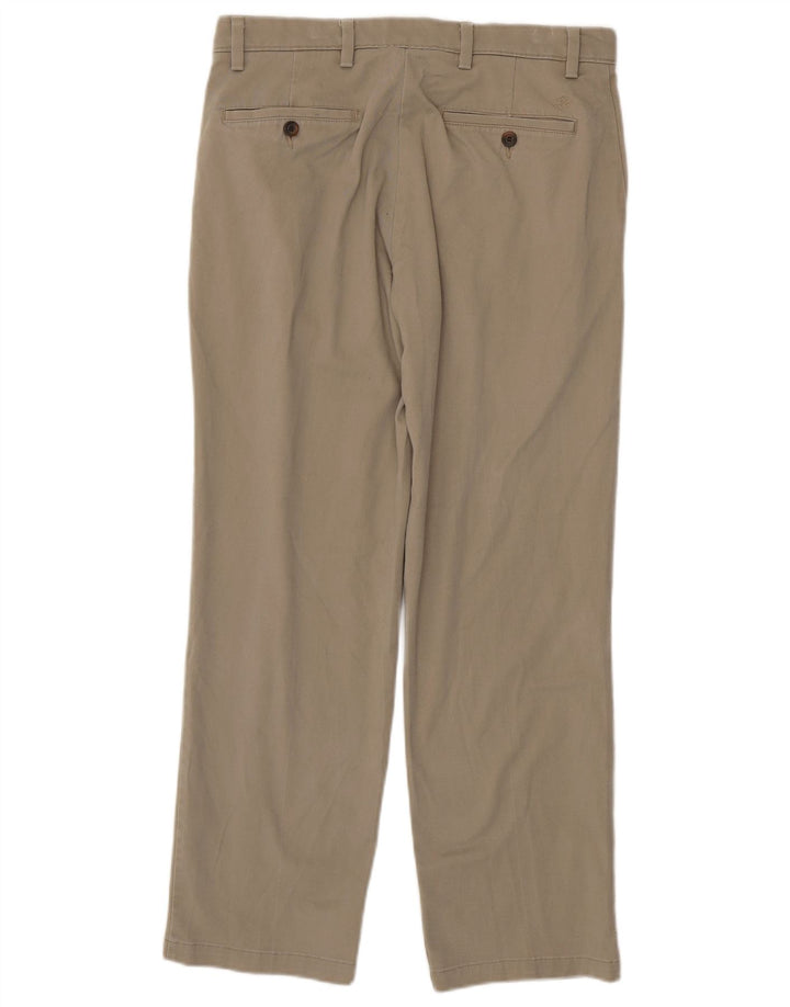 Pantaloni chino pentru bărbați DOCKERS, cu ajustare clasică, L32 L30, bumbac bej