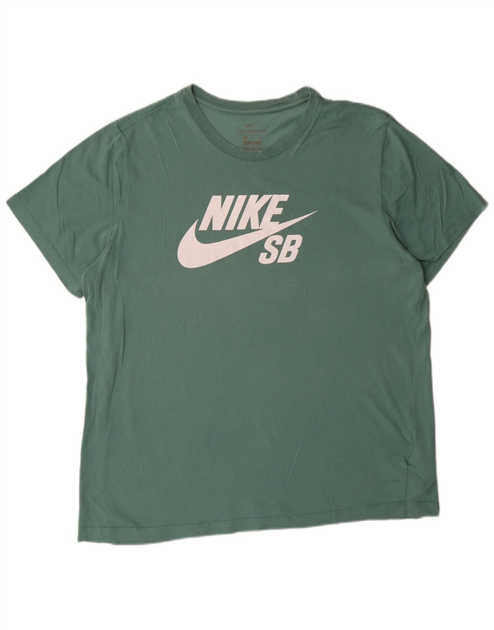 Tricou grafic pentru bărbați Nike Top XL Bumbac verde