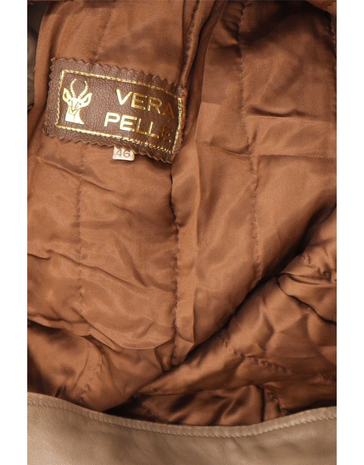 Vera Pelle Jachetă de piele pentru femei IT 46 Large Grey