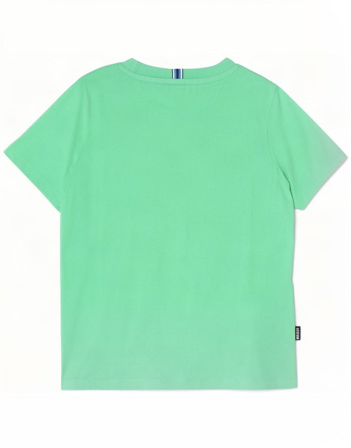 Tricou grafic pentru băieți Ted Baker Top 3-4 ani bumbac verde