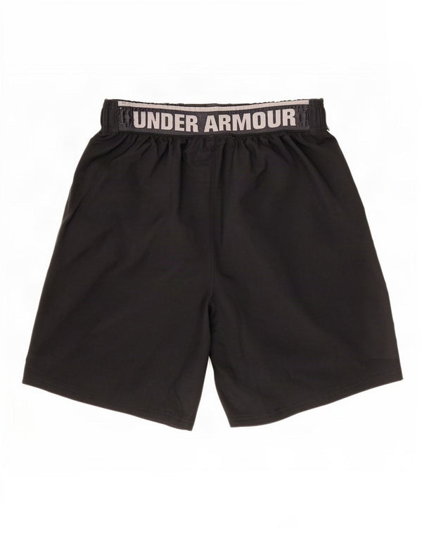 Pantaloni scurți sport Under Armour pentru bărbați, Heat Gear, loose fit, mari, negri