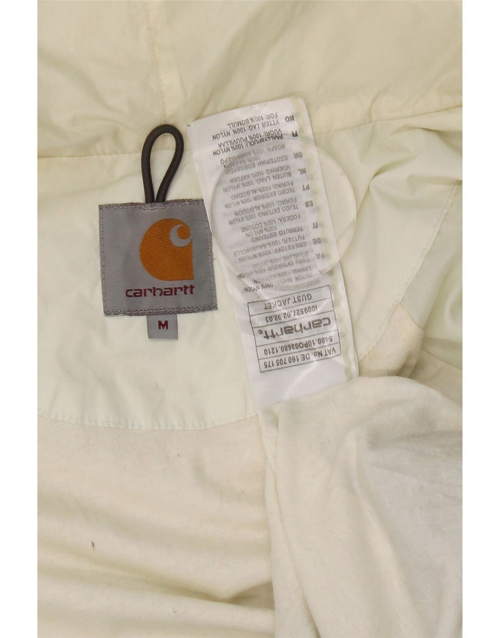 Jachetă de ploaie cu glugă Carhartt pentru femei UK 14 Medium Blue Colorblock Nylon