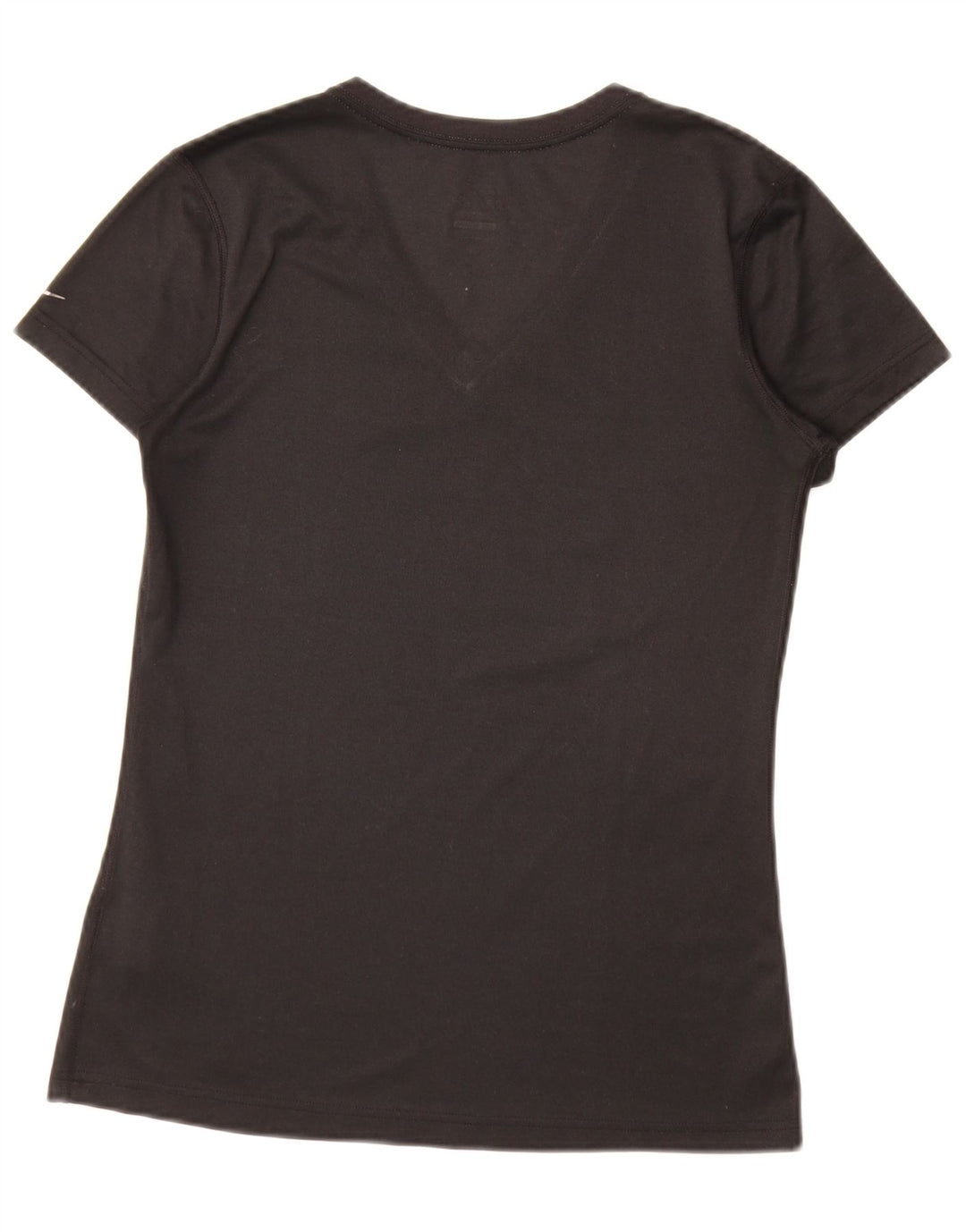 Tricou grafic Nike Dri Fit pentru femei Top UK 10 Poliester negru mic