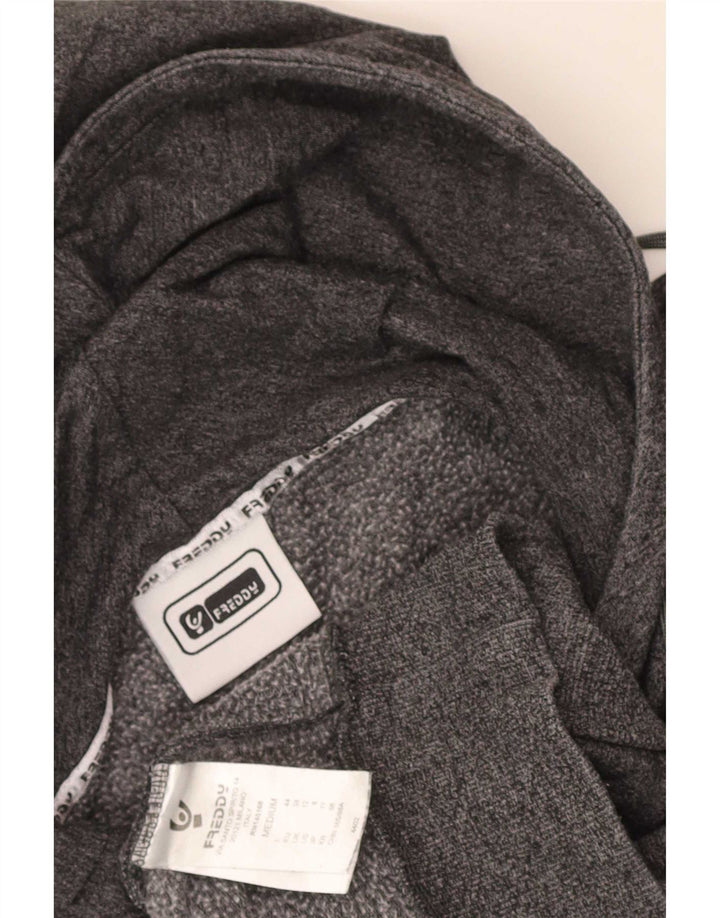 Pulover pentru femei Freddy, UK 12, bumbac gri mediu