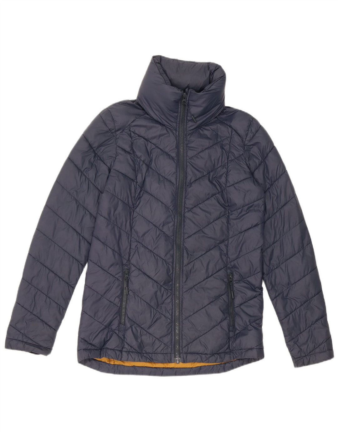 Jachetă căptușită cu glugă pentru femei Fat Face UK 8 Small Navy Blue Marine