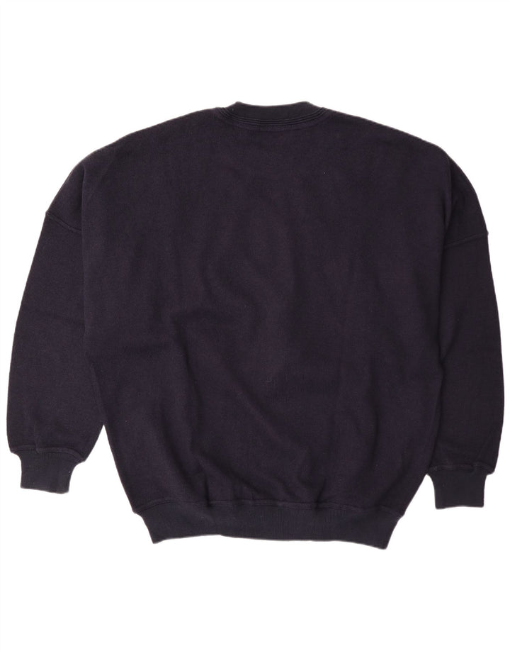 Pulover Rainbow pentru bărbați cu decolteu rotund IT 56 2XL Bumbac geometric albastru bleumarin