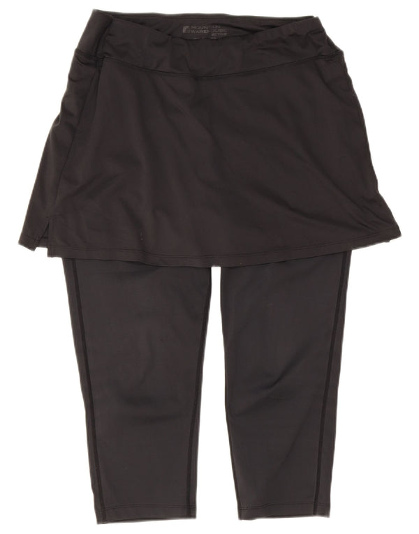 Leggings Capri pentru femei Mountain Warehouse UK 14 Poliester negru mare