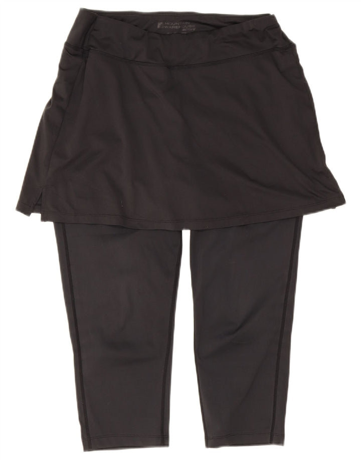 Leggings Capri pentru femei Mountain Warehouse UK 14 Poliester negru mare