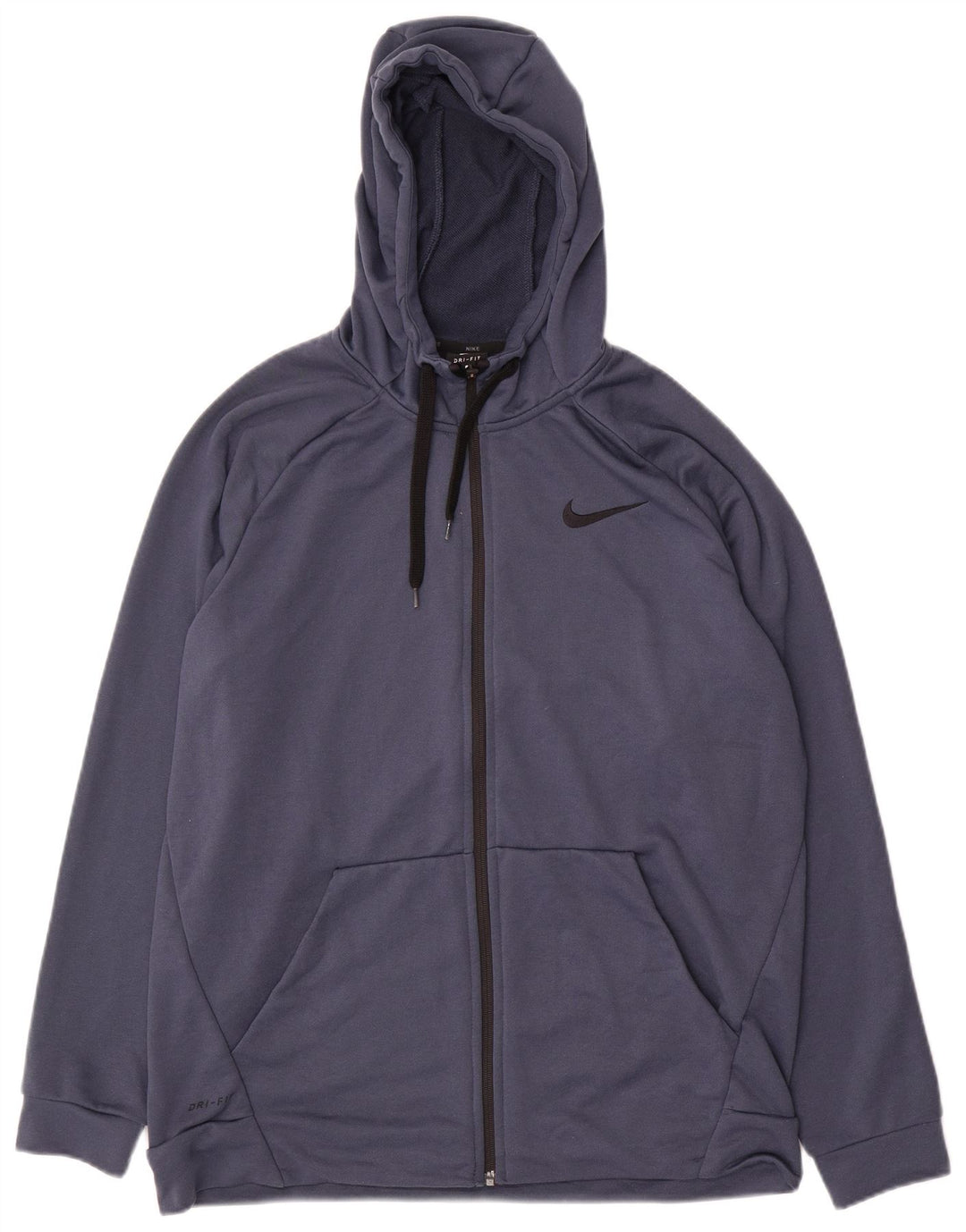 Pulover Nike Dri Fit Zip pentru bărbați, mare, bleumarin