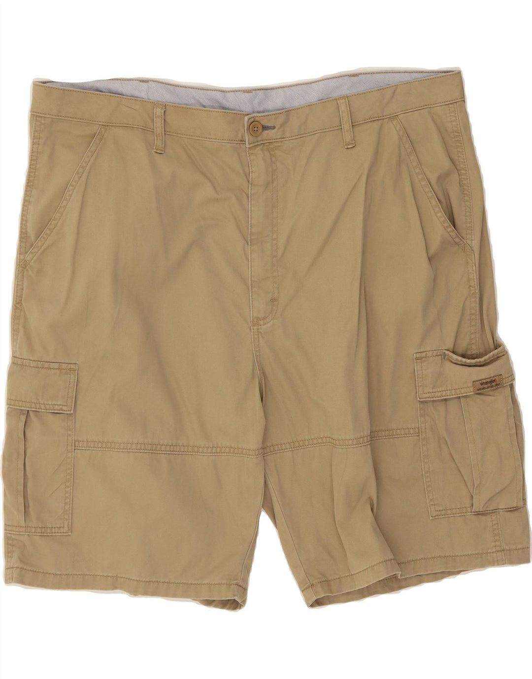 WRANGLER Mens Cargo Shorts W42 2XL Beige Cotton Vintage Wrangler and Second-Hand Wrangler from Messina Hembry 