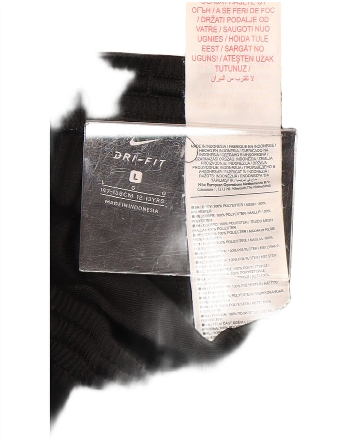 Pantaloni de trening Nike Dri Fit pentru băieți Pantaloni de jogging 12-13 ani mare negru