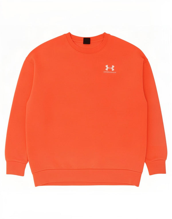 Pulover supradimensionat pentru femei Under Armour UK 10 Bumbac roz mic