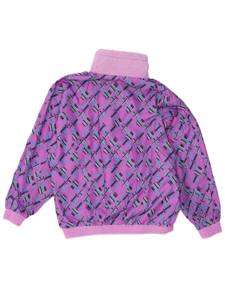 Jachetă de trening supradimensionată reversibilă pentru femei Lotto UK 14 Mov mediu