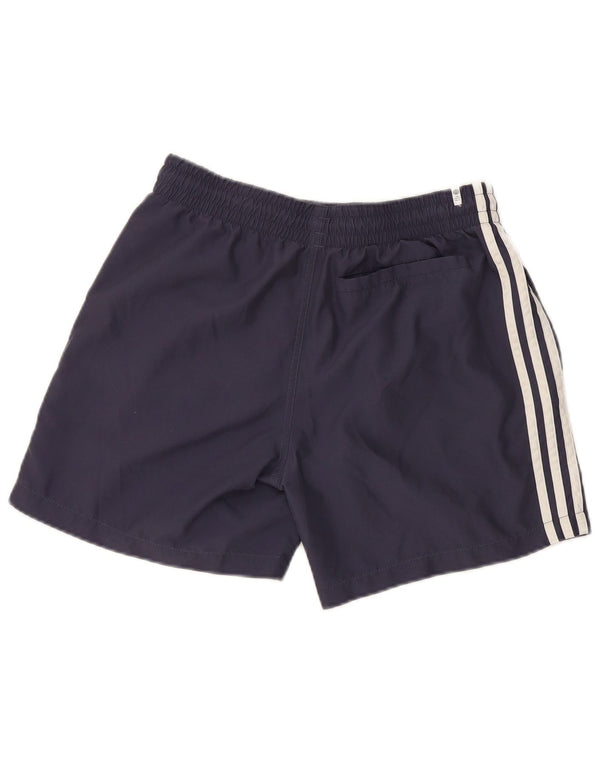 Adidas Mens Swimming Shorts Medium Navy Blue Polyester