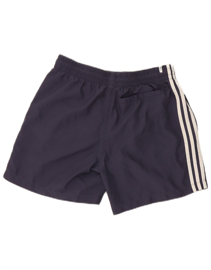 Pantaloni scurți de înot Adidas pentru bărbați, poliester medii bleumarin