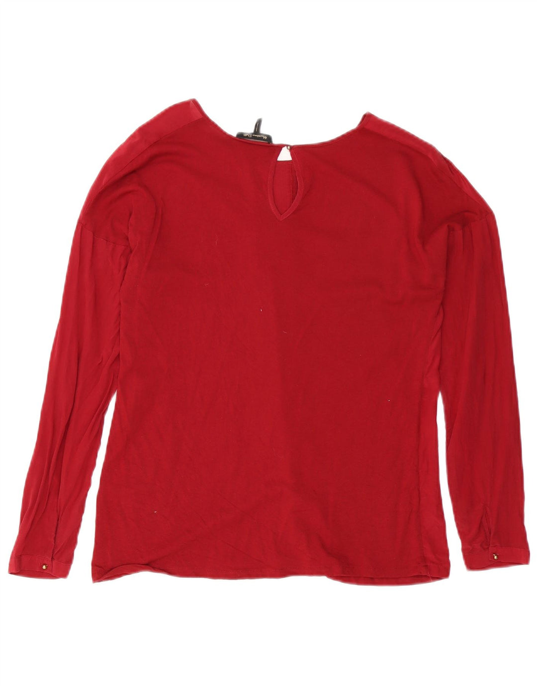 Bluză Massimo Dutti pentru femei, cu croiala lejeră, UK 10, roșu mic