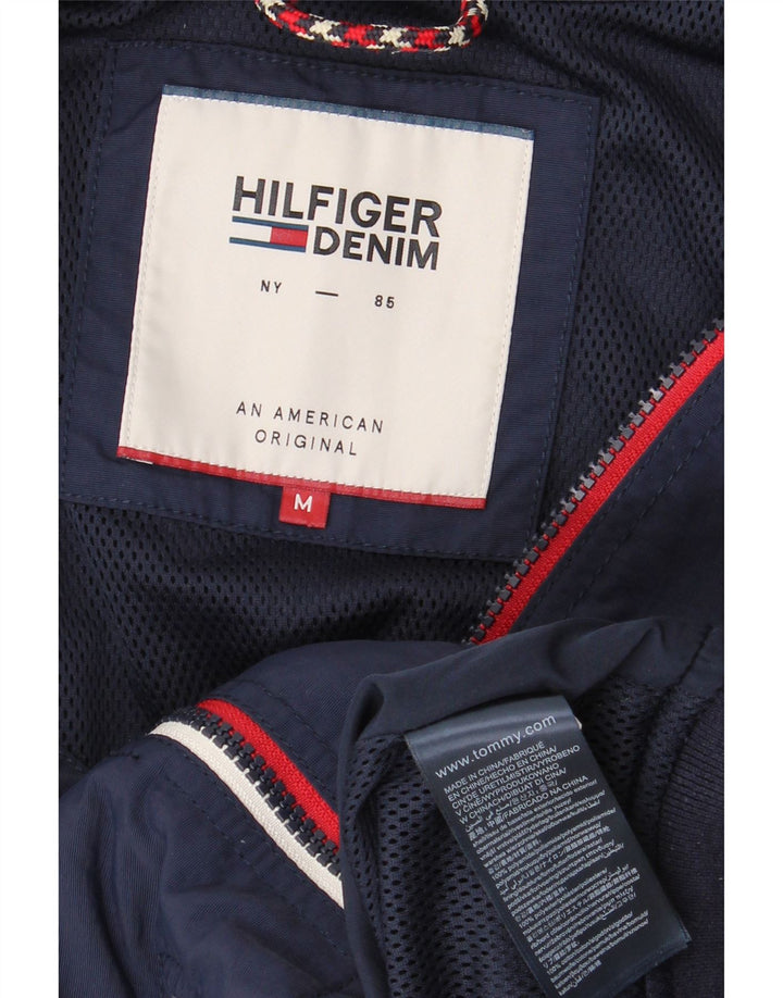 TOMMY HILFIGER Jachetă de trening pentru bărbați, poliamidă, albastru, mediu