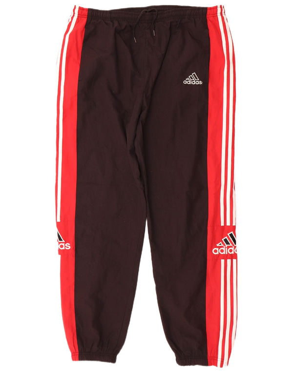 Pantaloni de trening grafic pentru bărbați ADIDAS Pantaloni de jogging XL, negru, bloc de culoare