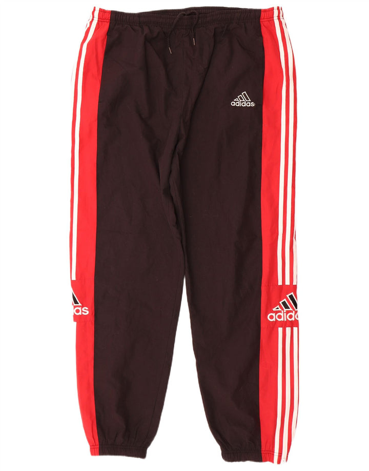 Pantaloni de trening grafic pentru bărbați ADIDAS Pantaloni de jogging XL, negru, bloc de culoare