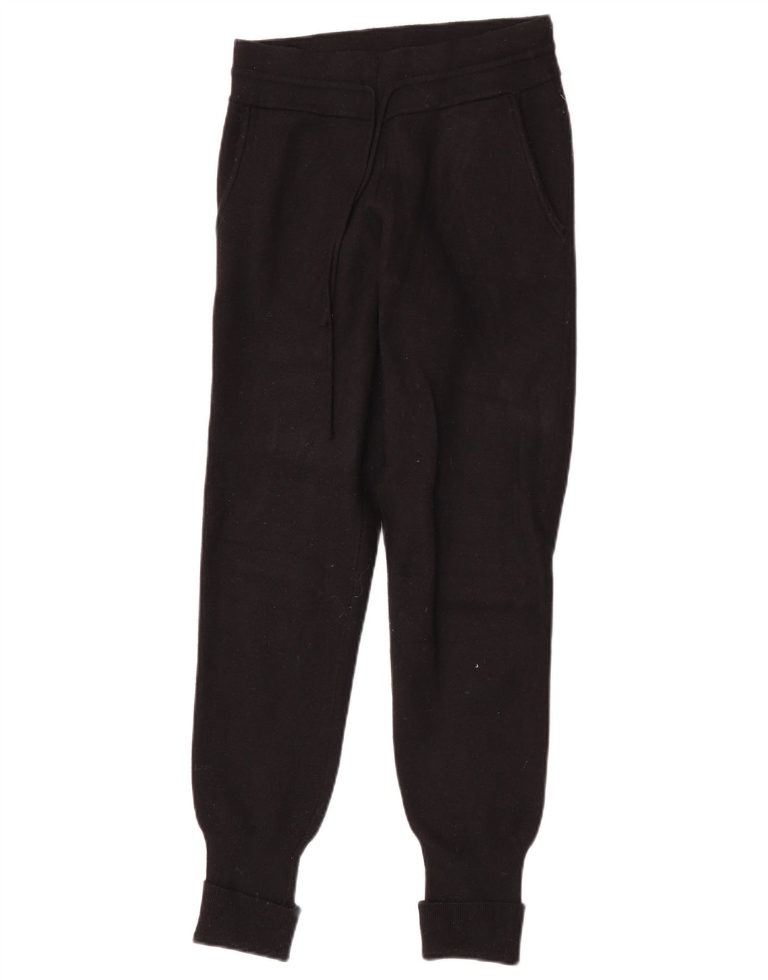 Pantaloni de trening Zara Femei Joggeri Mici Viscoza Neagra