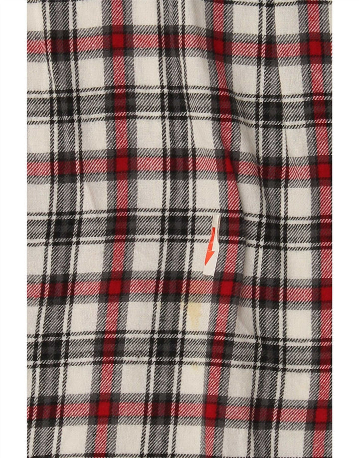 Cămașă de flanel pentru bărbați Chaps, bumbac cu carouri, multicoloră, medie