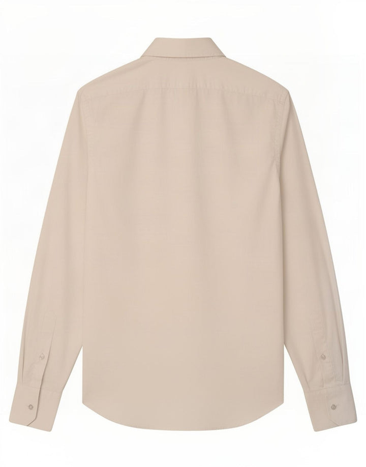Cămașă Zara bărbați Super Slim Fit Mic Alb