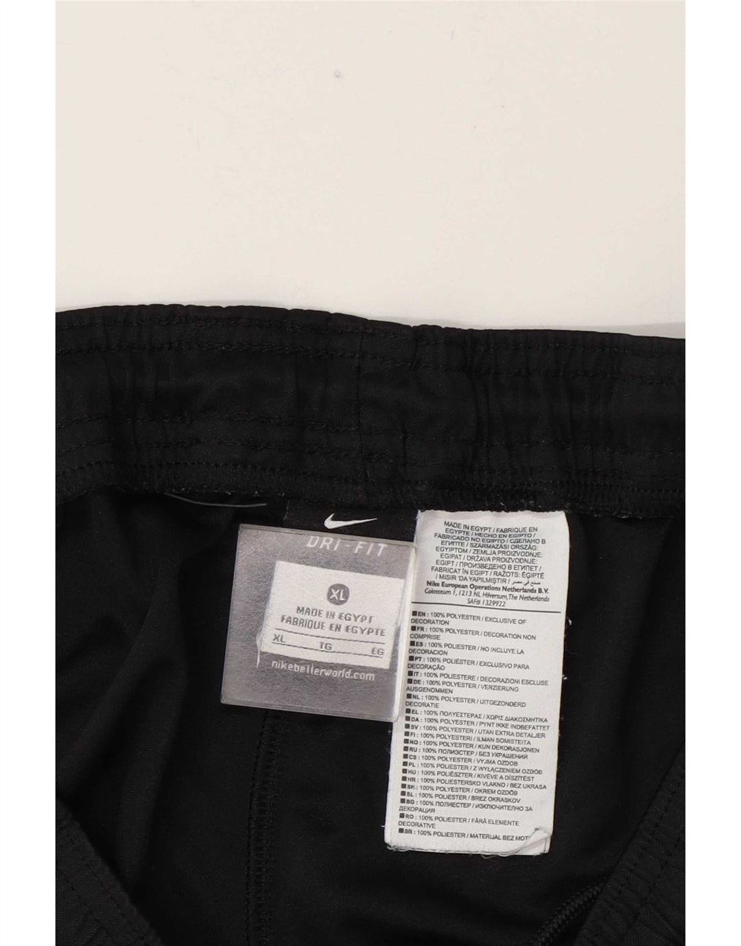 Pantaloni scurți sport Nike Dri Fit pentru bărbați XL, poliester negru