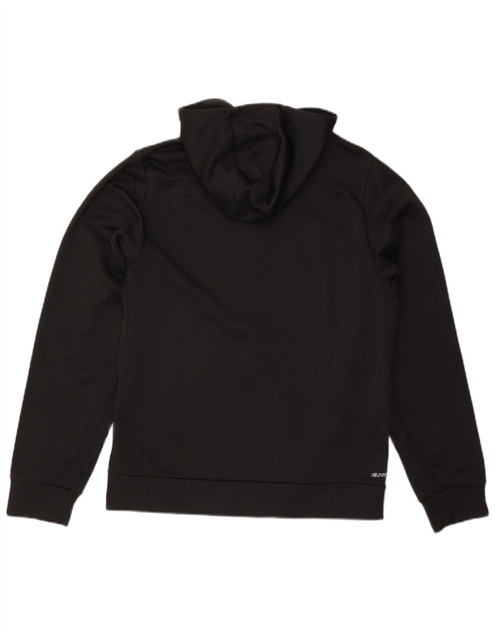 Pulover pentru bărbați NEW BALANCE, cu fermoar, poliester mediu negru