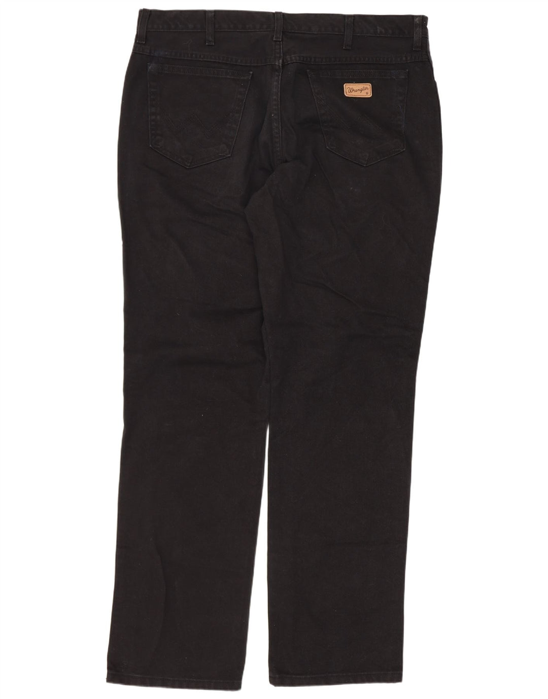 Blugi drepte pentru bărbați Wrangler Texas W40 L34 bumbac negru