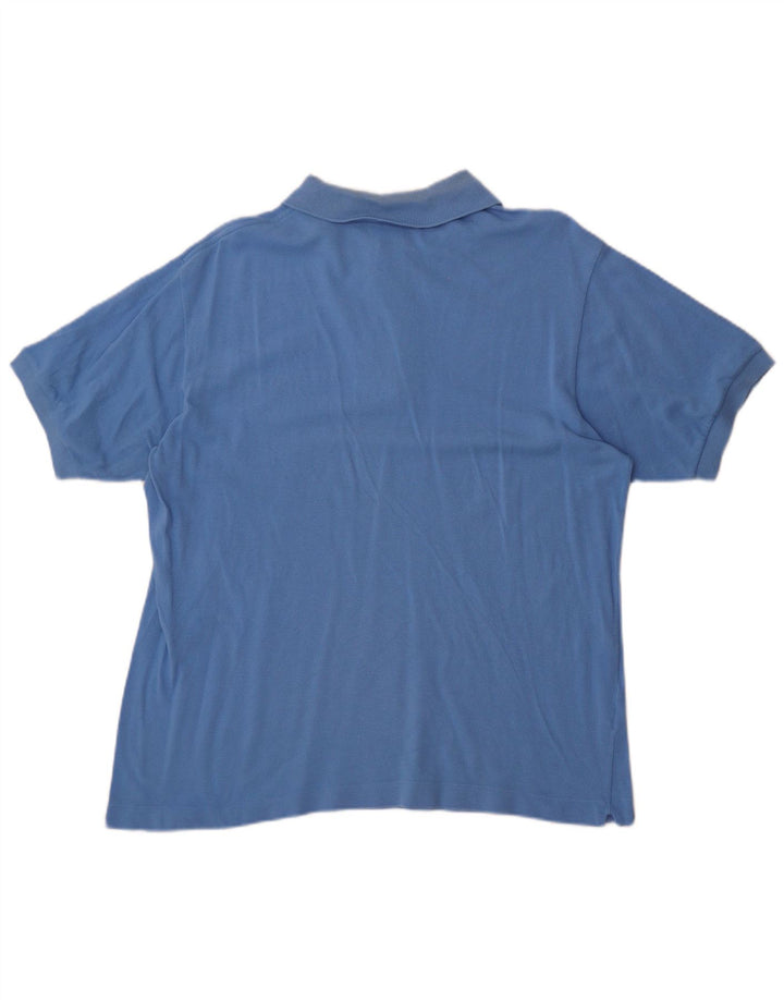 Tricou polo Lacoste pentru bărbați mărimea 5 mare, albastru, bumbac