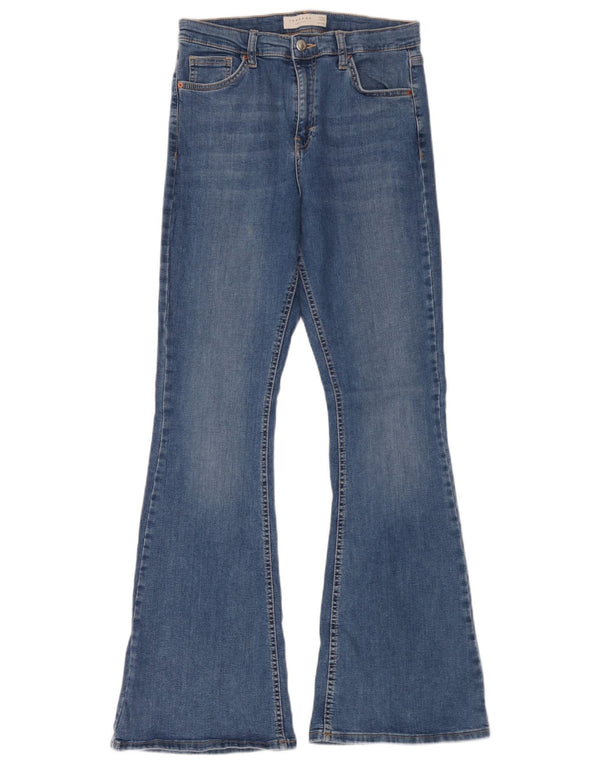 Blugi evazați Jamie Topshop pentru femei W30 L32 bumbac albastru